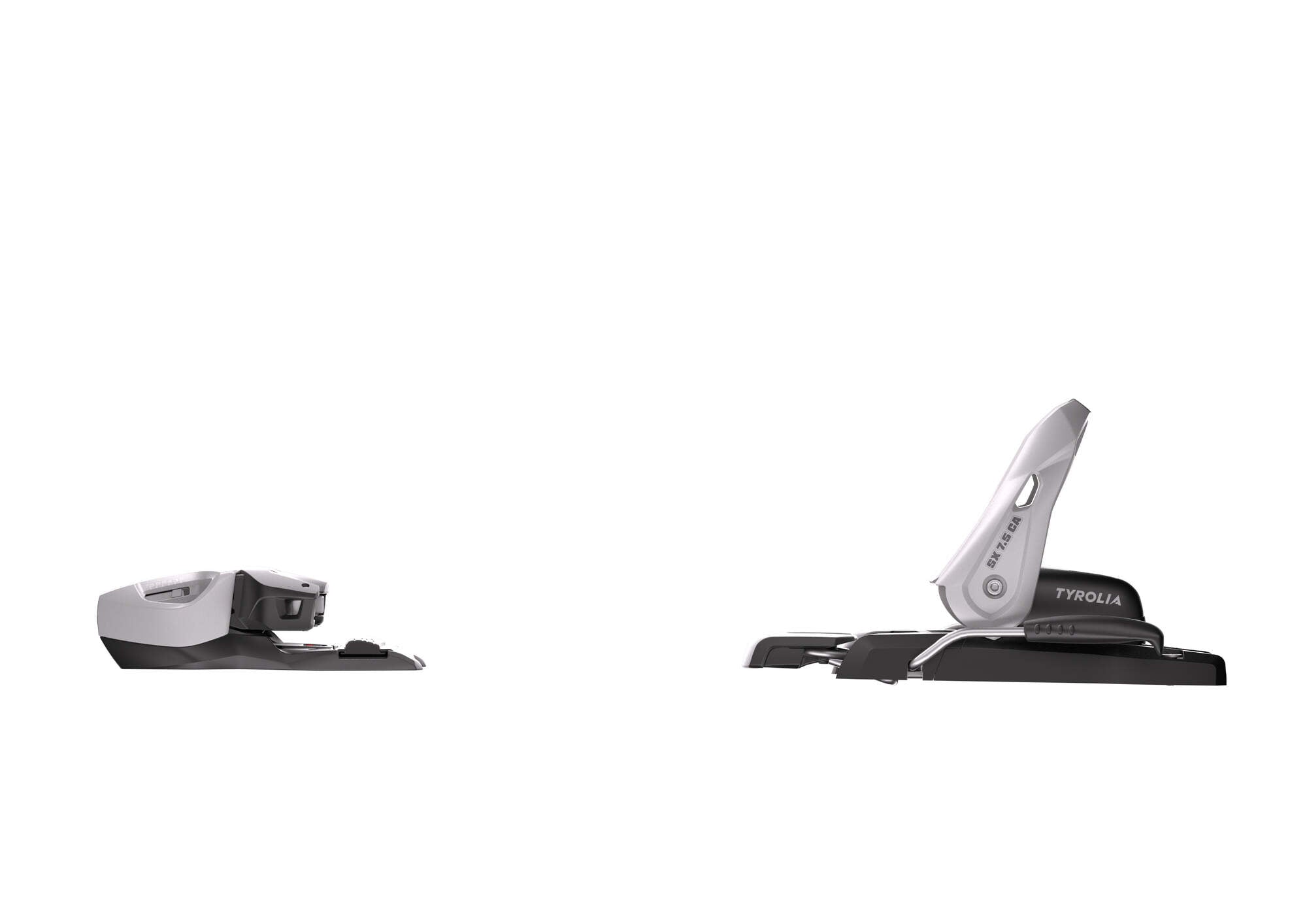 Tyrolia SX 7.5 GW CA Junior Ski Bindings - 78 mm Solid White/Black
