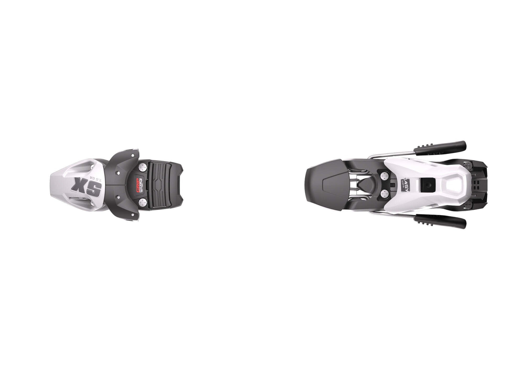 Tyrolia SX 7.5 GW CA Junior Ski Bindings - 78 mm Solid White/Black
