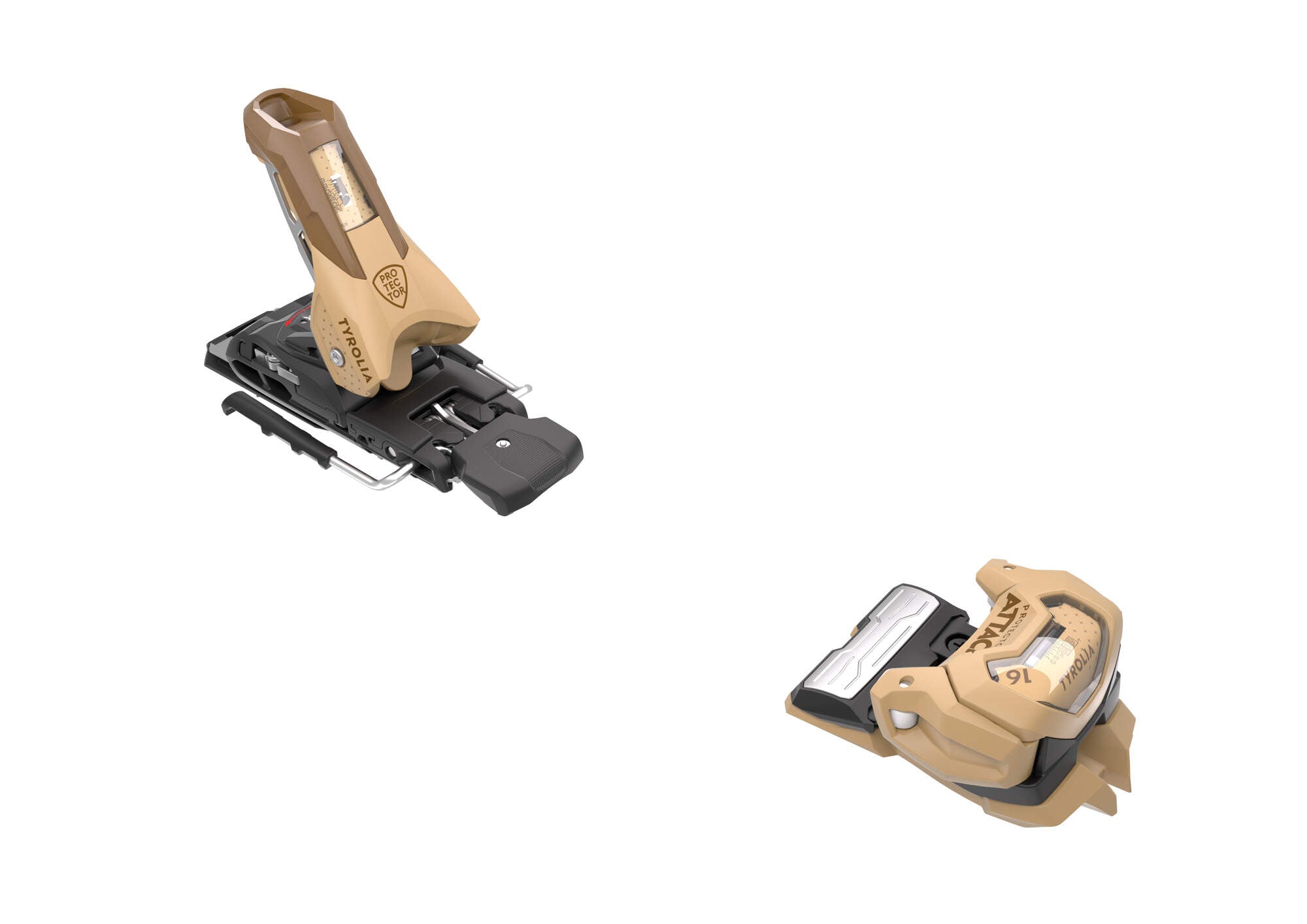 Tyrolia Protector+ Attack 16 GW Ski Bindings - 85 mm Sand