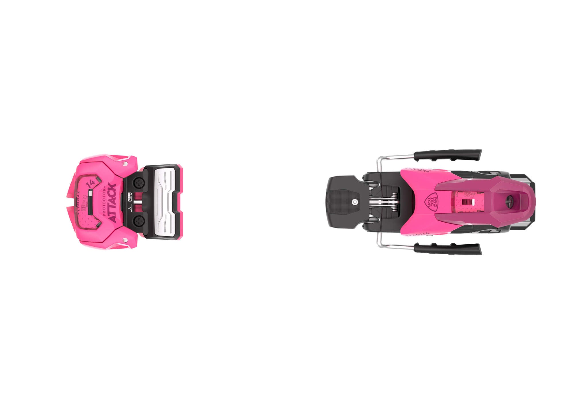 Tyrolia Protector+ Attack 14 GW Ski Bindings - 110 mm Pink