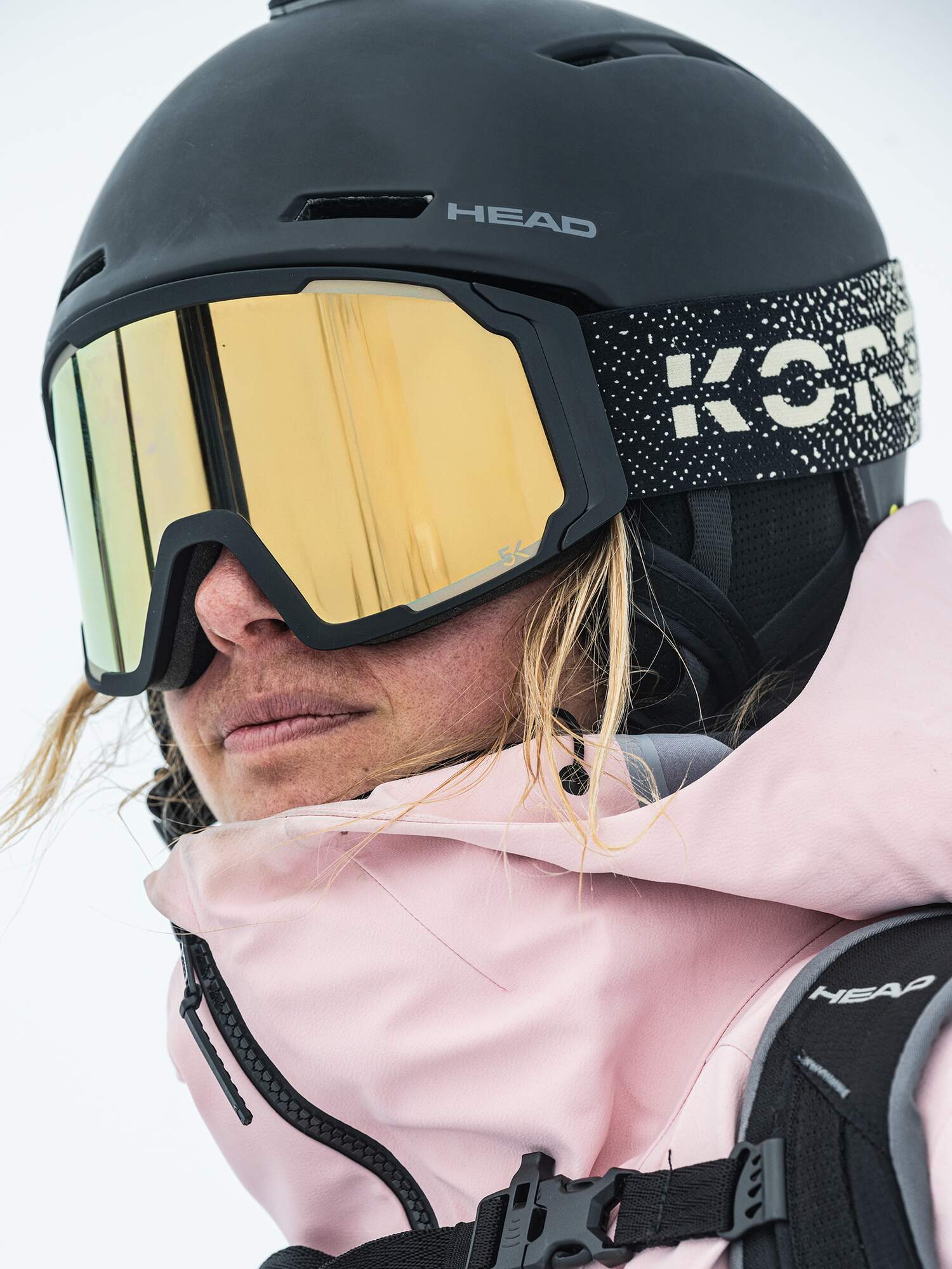 HEAD Neves Pro 5K Goggles - Gold/KORE