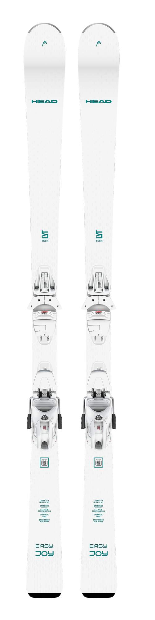 HEAD easy Joy Women's Skis + Joy 9 GW SLR Bindings