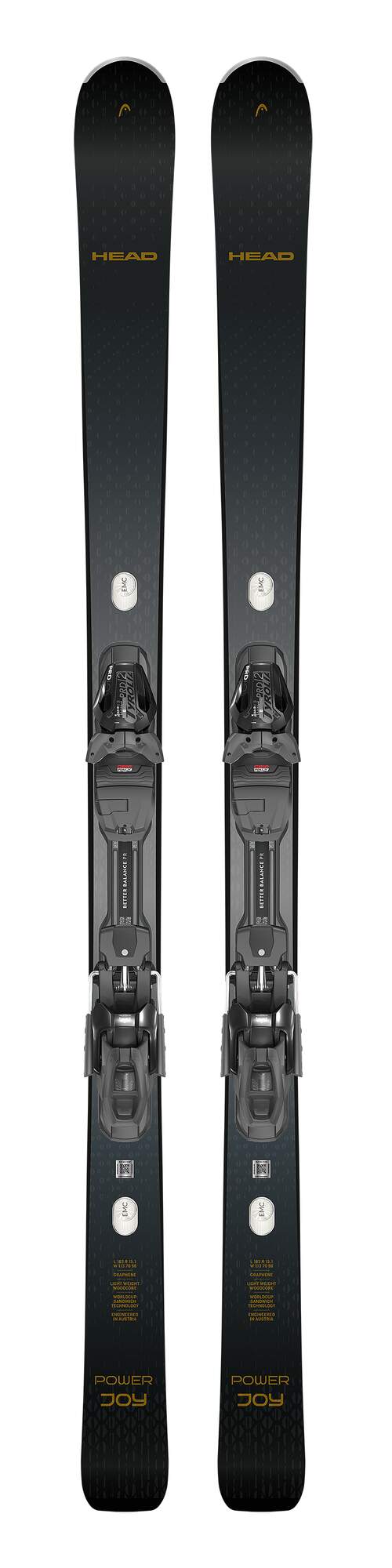 HEAD e-power Joy SW Women's Skis + Protector Evo PR 11 GW Bindings