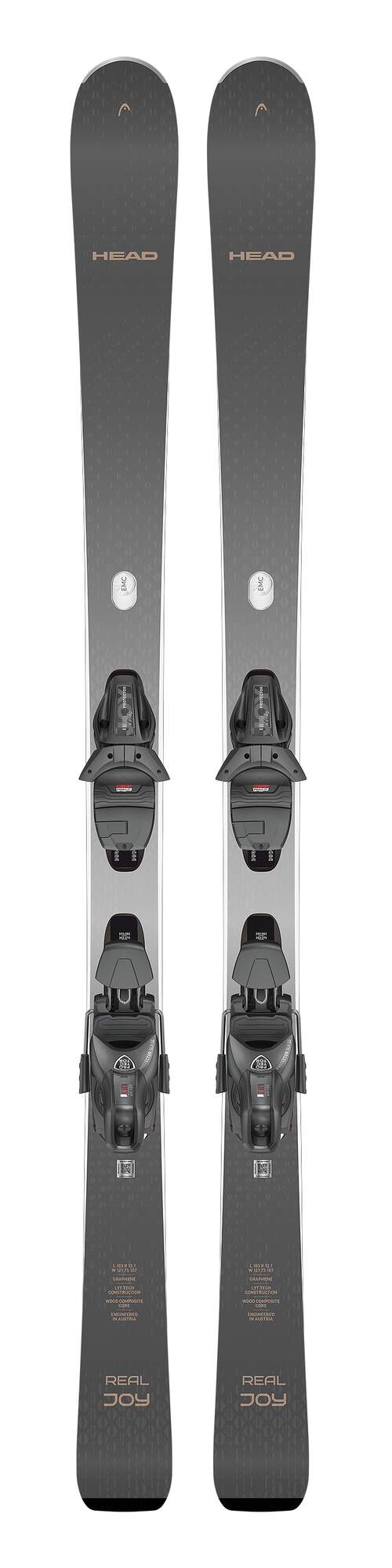 HEAD e.real Joy Women's Skis + Joy 9 GW SLR Bindings