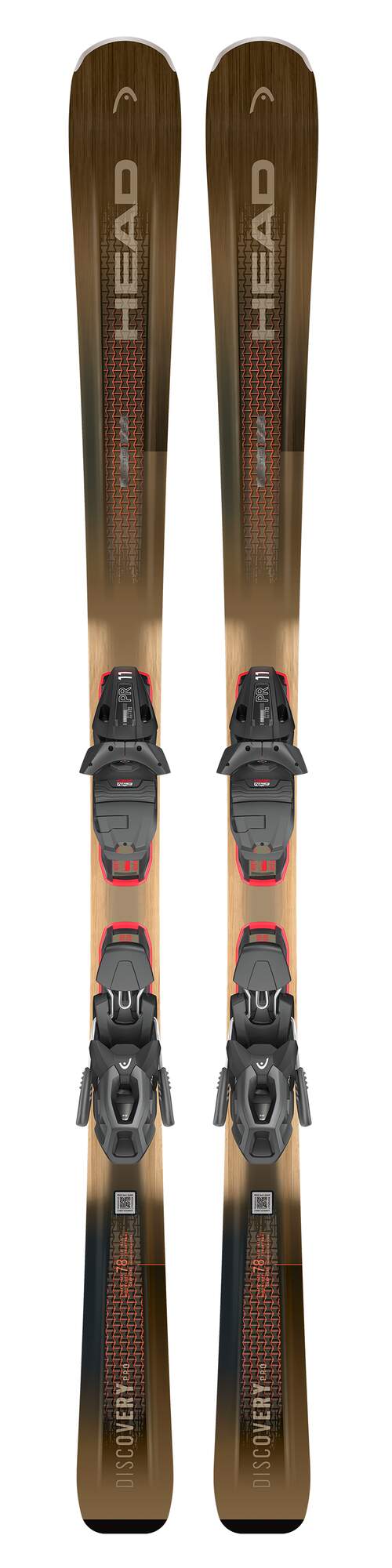 HEAD Discovery 78 Pro AM Skis + PR 11 GW Bindings