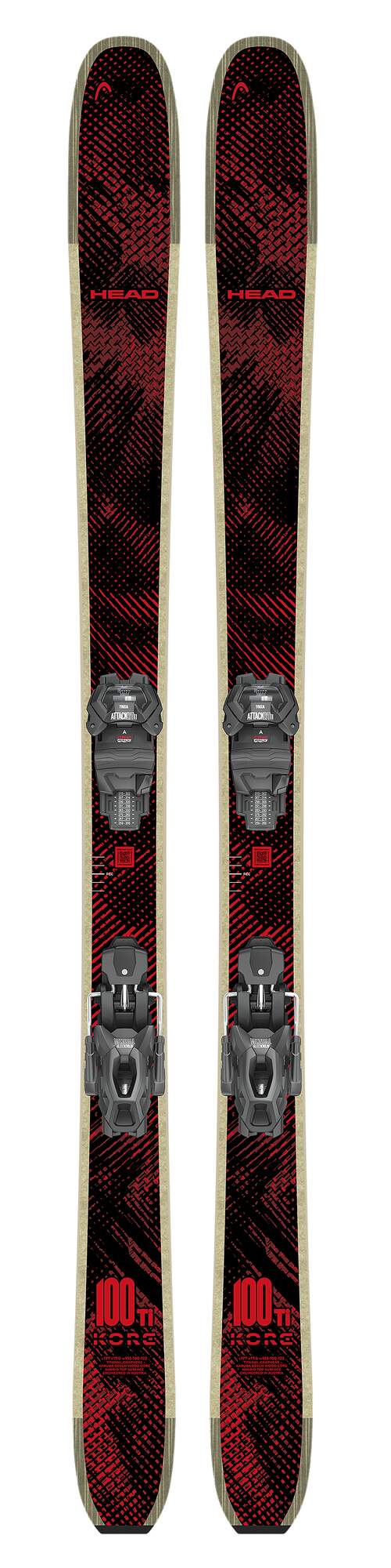 HEAD Kore 100 Ti Skis + Attack 14 GW Bindings