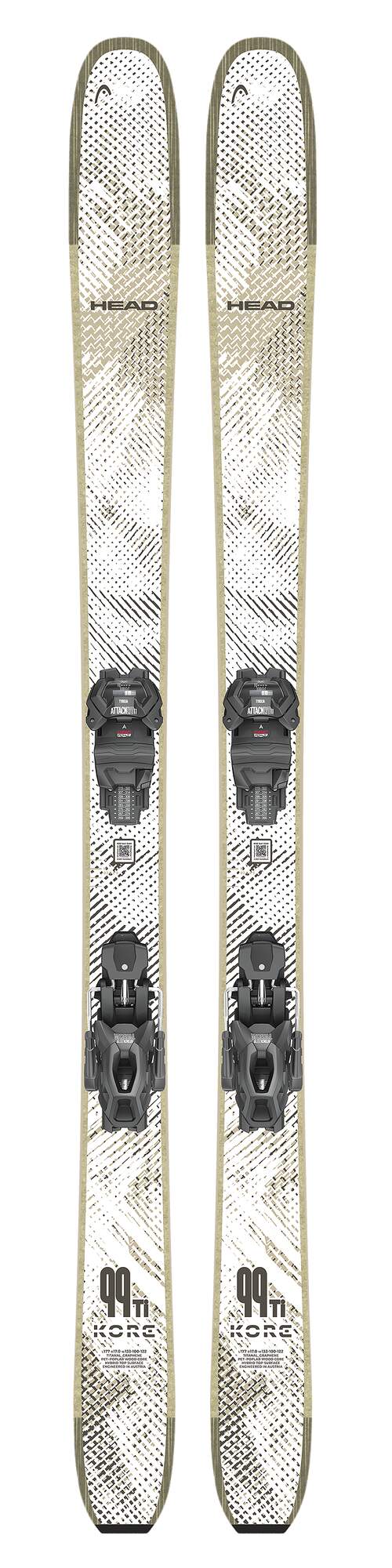 HEAD Kore 99 Ti W Women's Skis + Attack LYT 12 GW Bindings