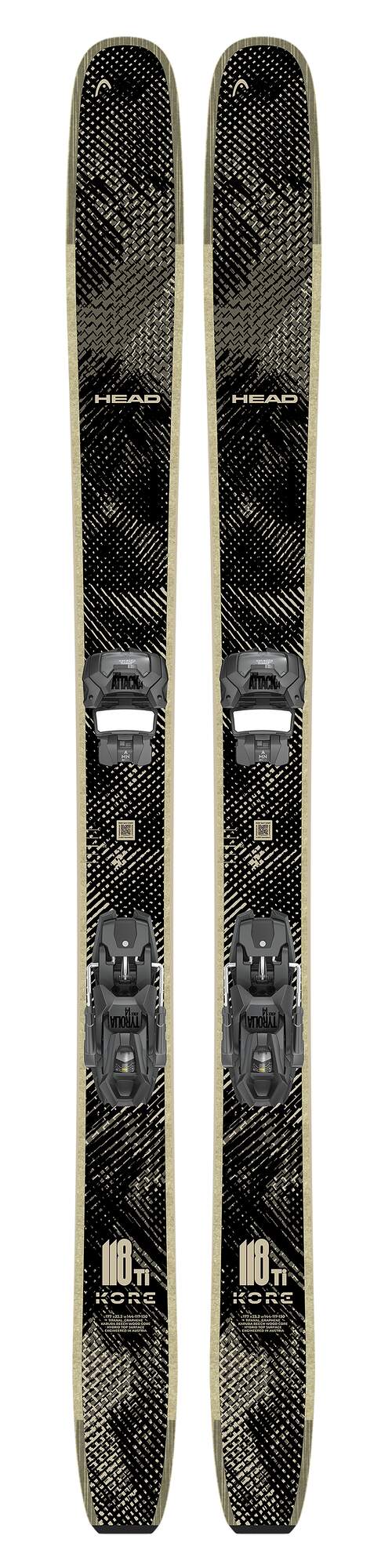 HEAD Kore 118 Ti Skis + Attack 17 GW Bindings