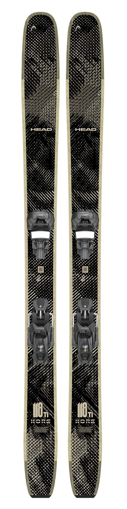 HEAD Kore 118 Ti Skis + Attack 17 GW Bindings