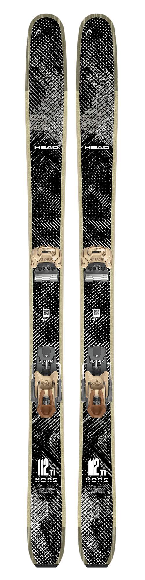 HEAD Kore 112 Ti Skis + Attack 14 GW Bindings