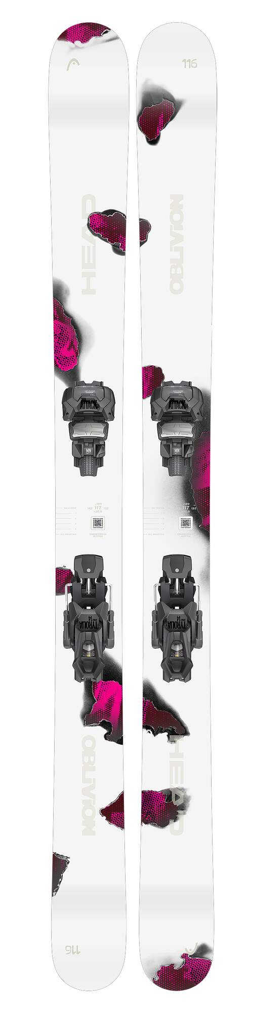 HEAD Oblivion 116 Twin Tip Skis