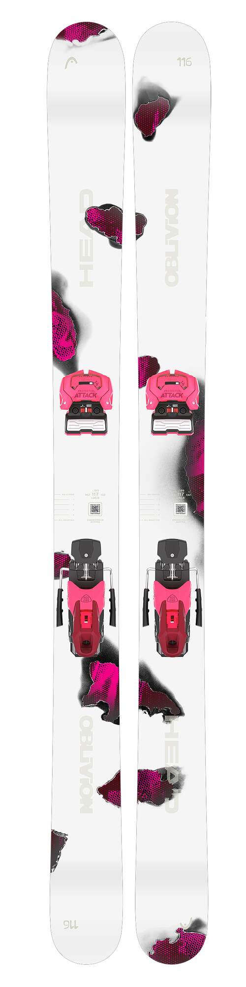 HEAD Oblivion 116 Twin Tip Skis