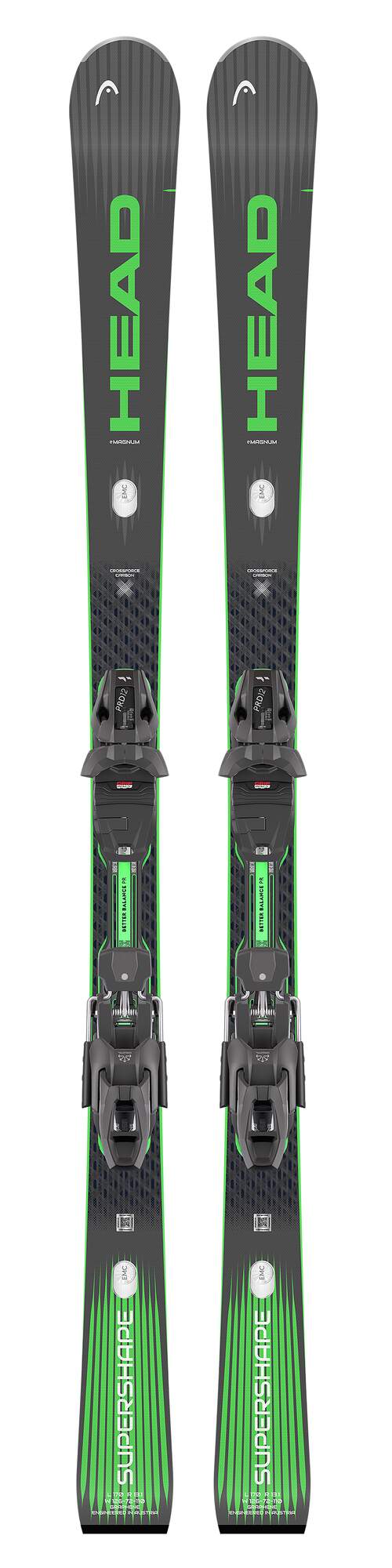 HEAD Supershape e-Magnum SW Skis + Protector Evo PR 13 GW Bindings