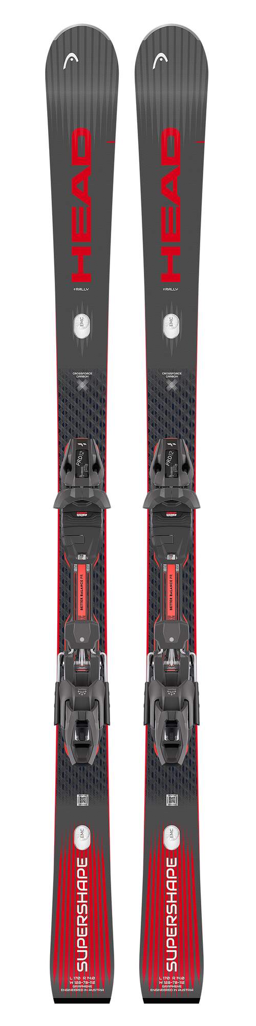 HEAD Supershape e-Rally SW Skis + Protector Evo PR 13 GW Bindings