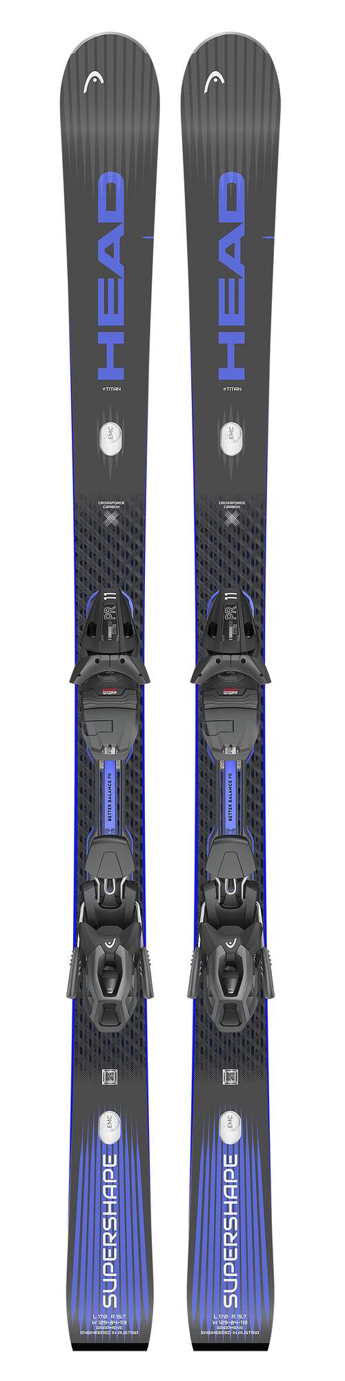 HEAD Supershape e-Titan SW Skis + Protector Evo PR 13 GW Bindings