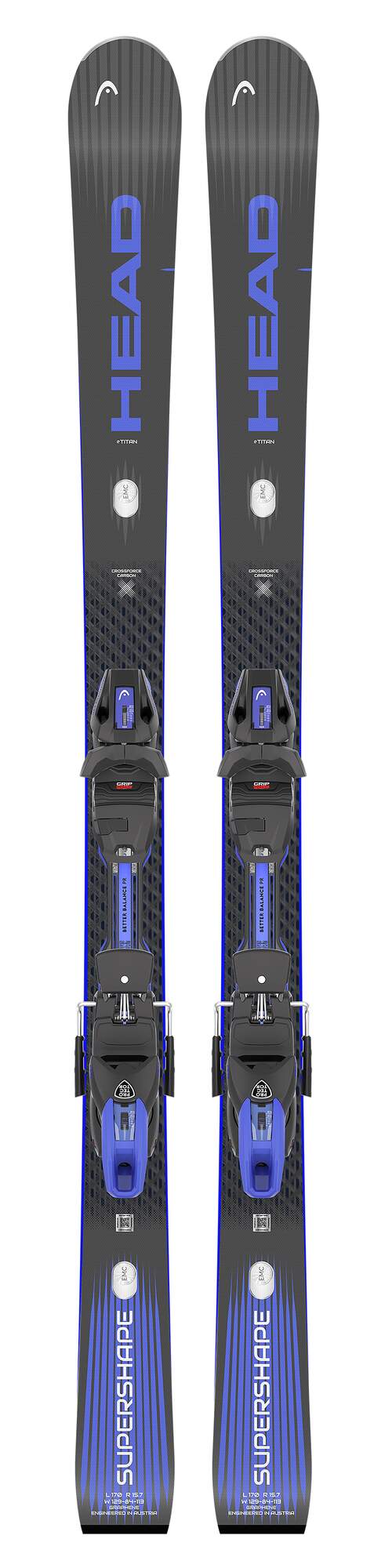 HEAD Supershape e-Titan SW Skis + Protector Evo PR 13 GW Bindings