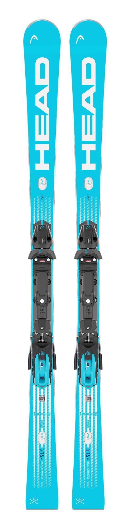 HEAD WC Rebels e-SL Pro RP WCR 14 Race Skis - Blue/White (150–170 cm)
