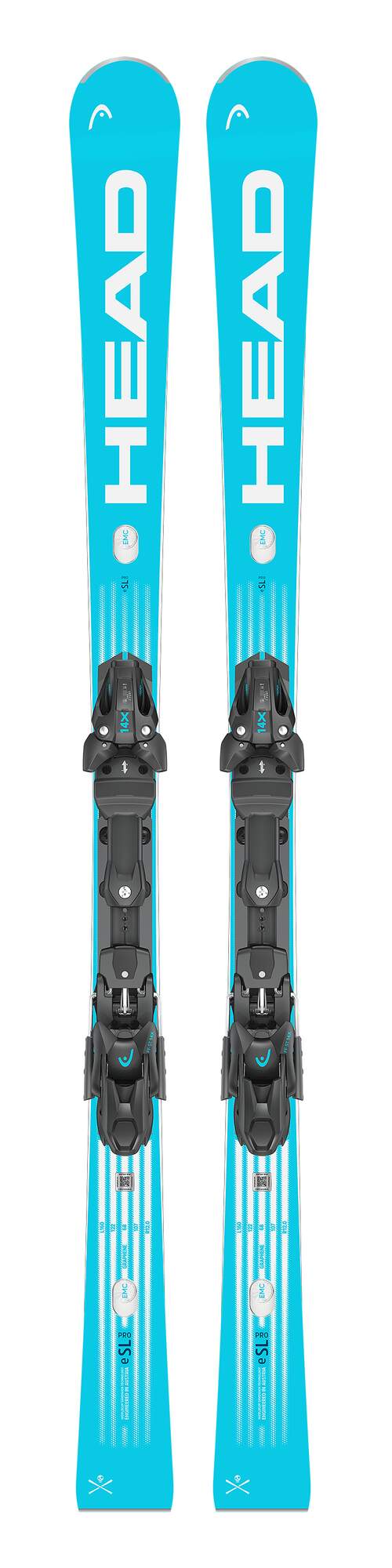 HEAD WC Rebels e-SL Pro RP WCR 14 Race Skis - Blue/White (150–170 cm)