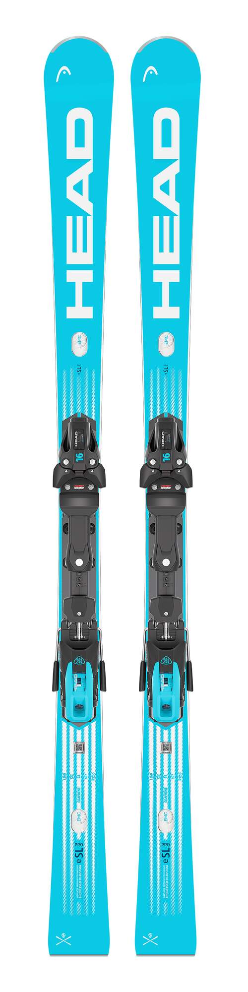 HEAD WC Rebels e-SL Pro RP WCR 14 Race Skis - Blue/White (150–170 cm)