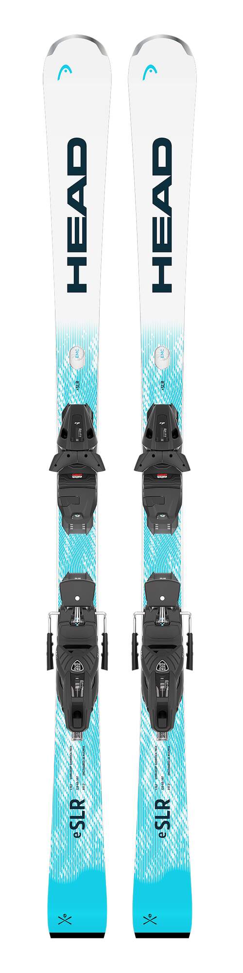 HEAD WC Rebels e.SLR Race Skis + PR 11 GW Bindings (149–170 cm)