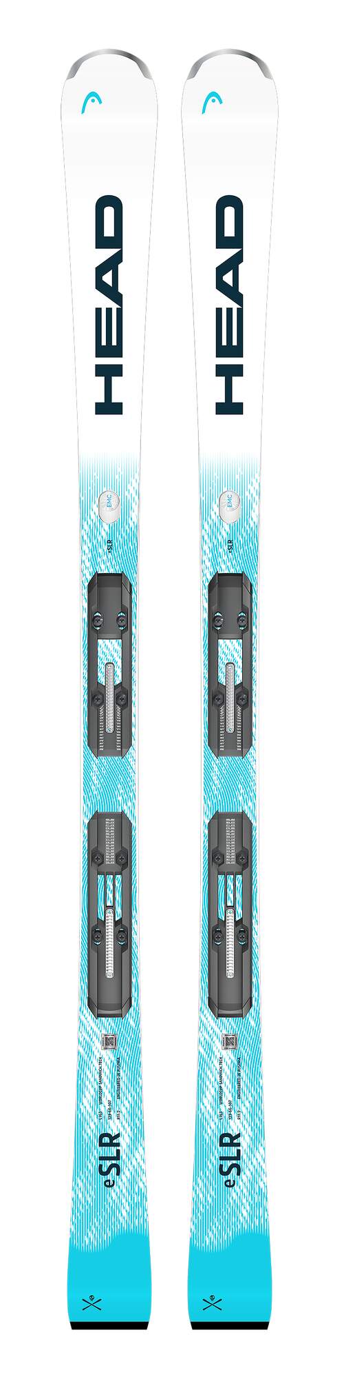 HEAD WC Rebels e.SLR Race Skis + PR 11 GW Bindings (149–170 cm)