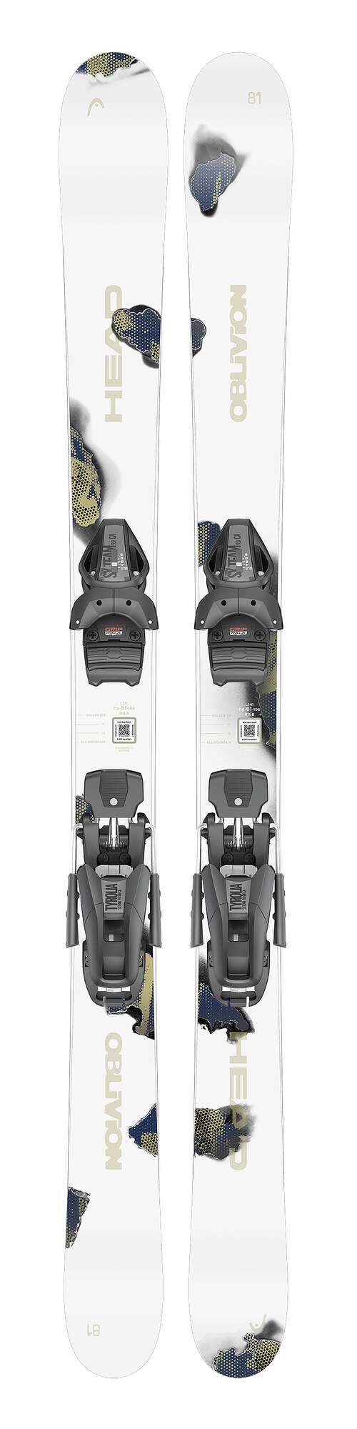 HEAD Oblivion Jr. Twin Tip Skis + SX Team 9.0 GW CA Bindings