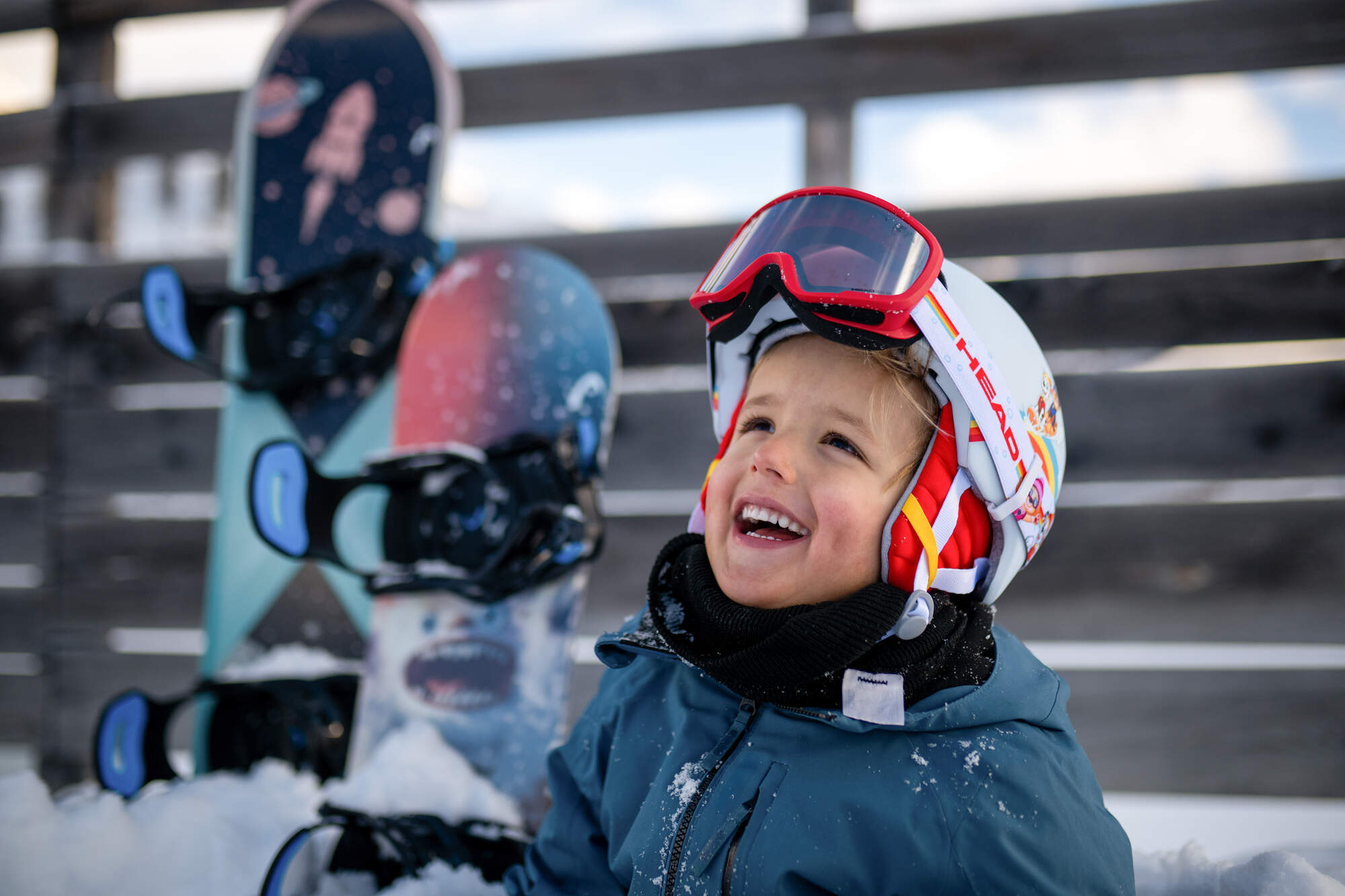 HEAD Yuki Set Paw Kids' Helmet - Sky