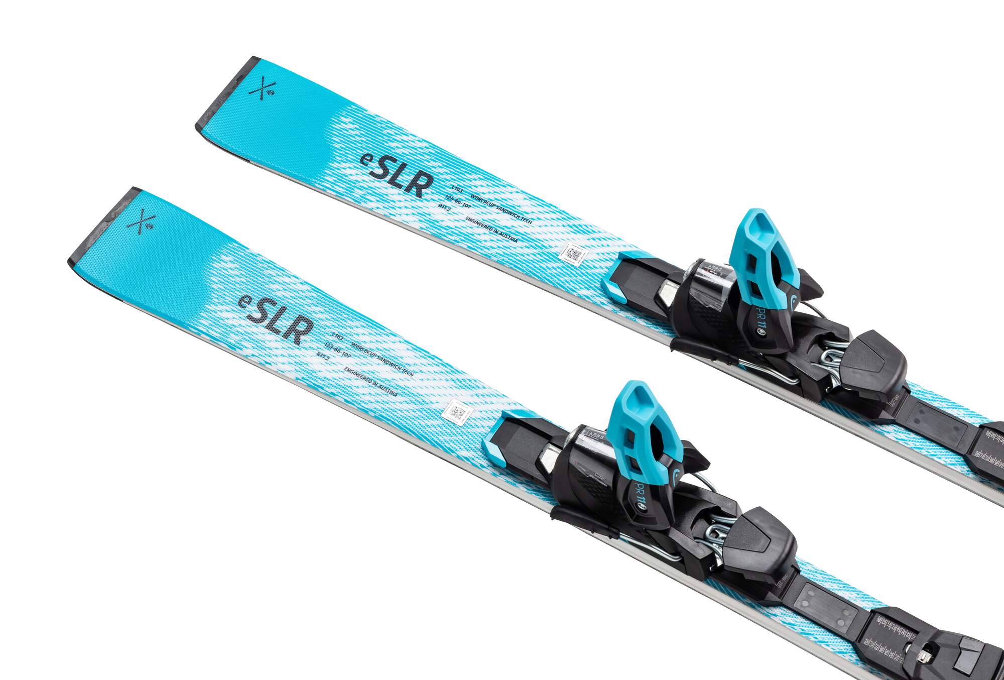 HEAD WC Rebels e.SLR Race Skis + PR 11 GW Bindings (149–170 cm)