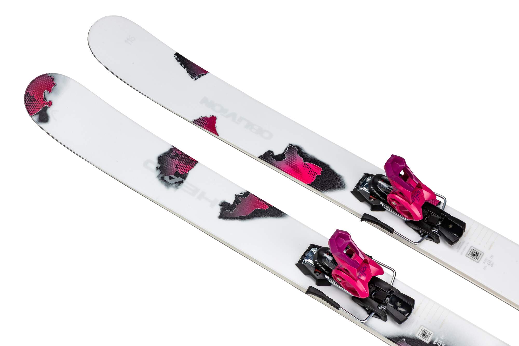 HEAD Oblivion 116 Twin Tip Skis + Attack 17 GW Bindings