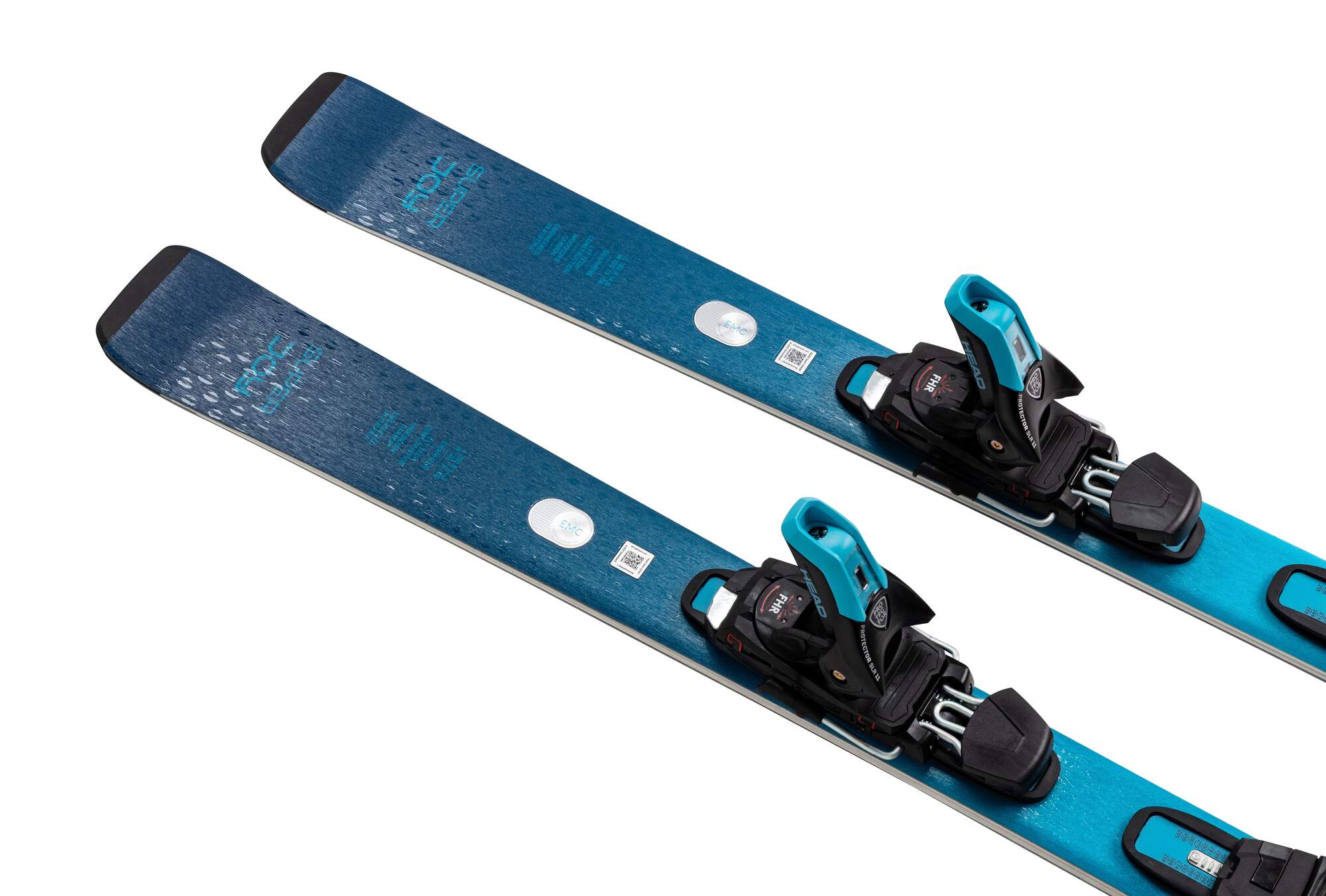 HEAD e-super Joy SW Women's Skis + Protector SLR 11 GW Bindings
