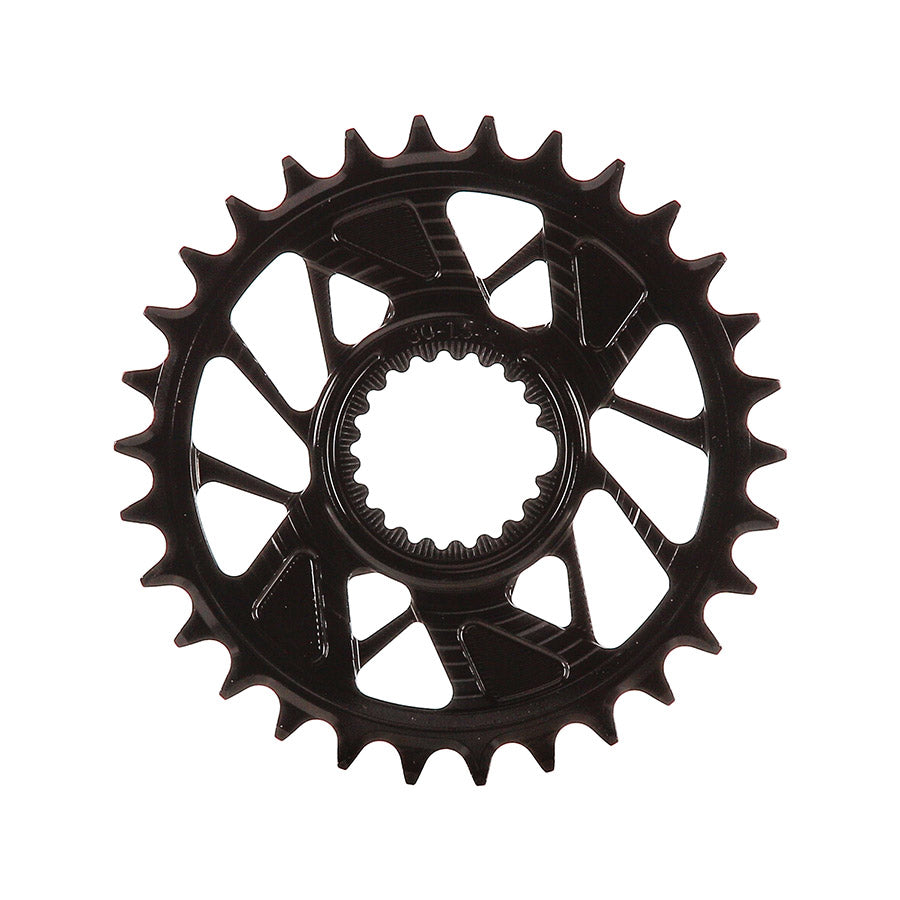 Wheels Manufacturing, Shimano DM HG+ Outboard, Chainring, Teeth: 28, Speed: 12, BCD: Direct Mount Shimano, Single, 7075 Aluminum, Black