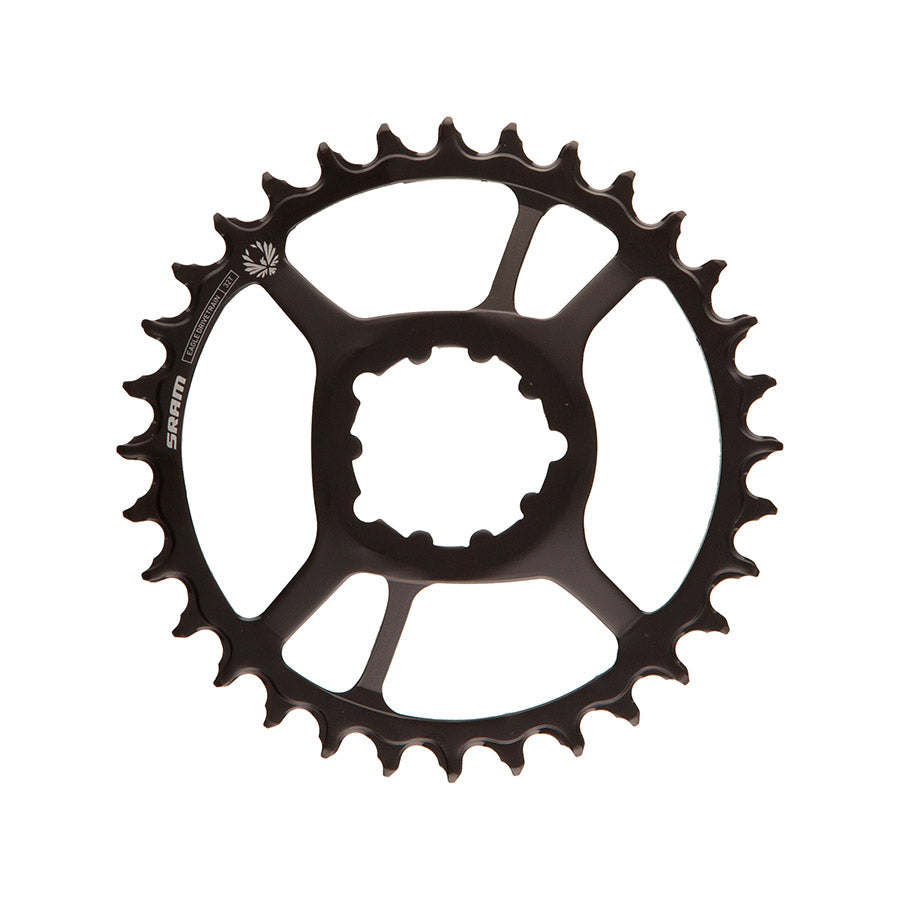 SRAM, X-SYNC Eagle Steel 6mm F1, Chainring, Teeth: 30, BCD: Direct Mount SRAM 3 Bolt, Bolts: 3, Steel, Black