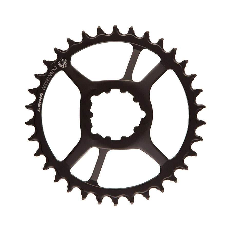 SRAM, X-SYNC Eagle Steel 6mm F1, Chainring, Teeth: 30, BCD: Direct Mount SRAM 3 Bolt, Bolts: 3, Steel, Black