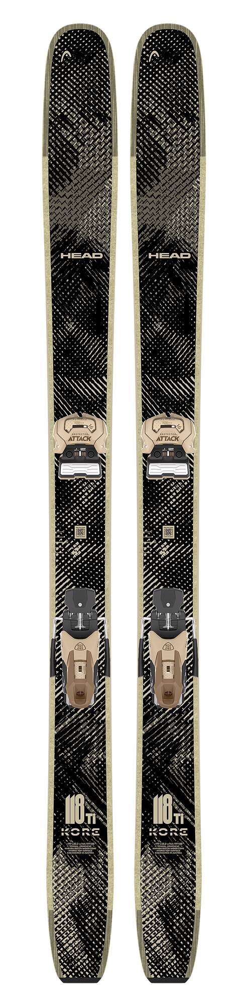 HEAD Kore 118 Ti Skis + Attack 17 GW Bindings