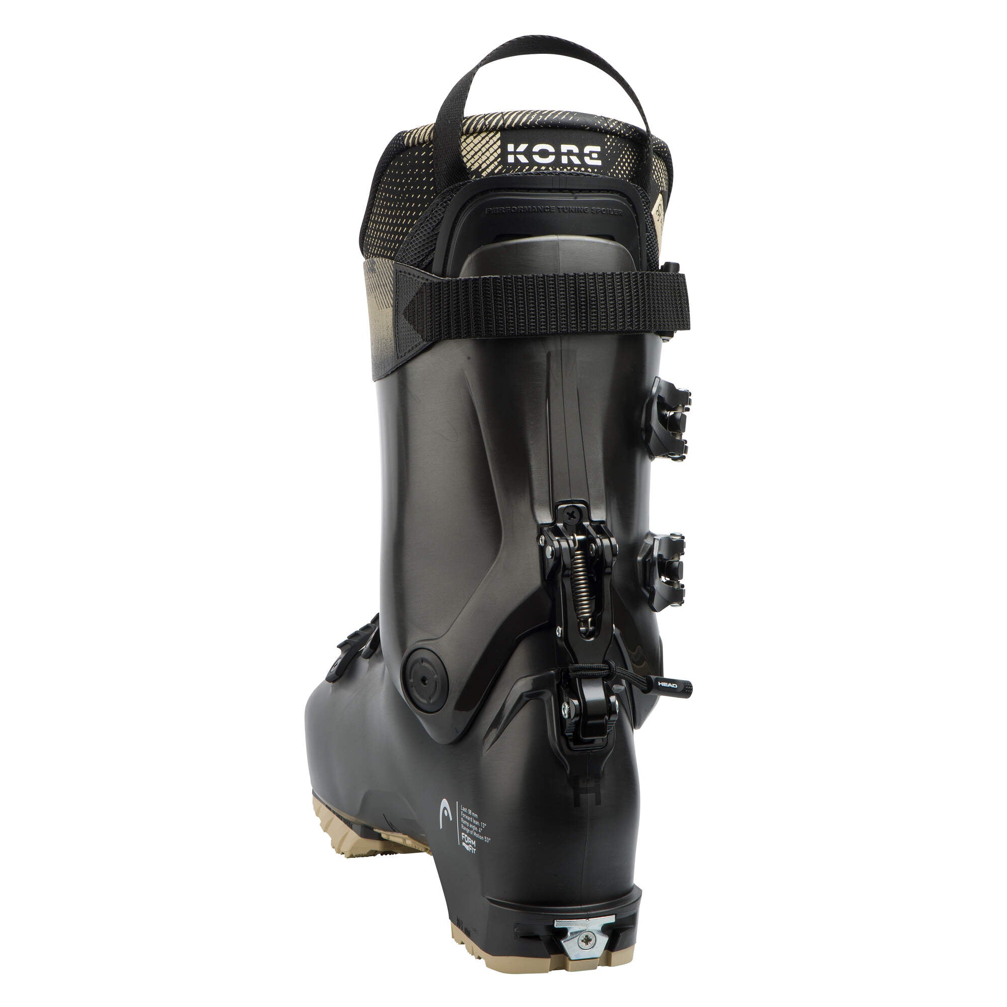 HEAD Kore 130 LV GW Ski Boots - Anthracite/Sand