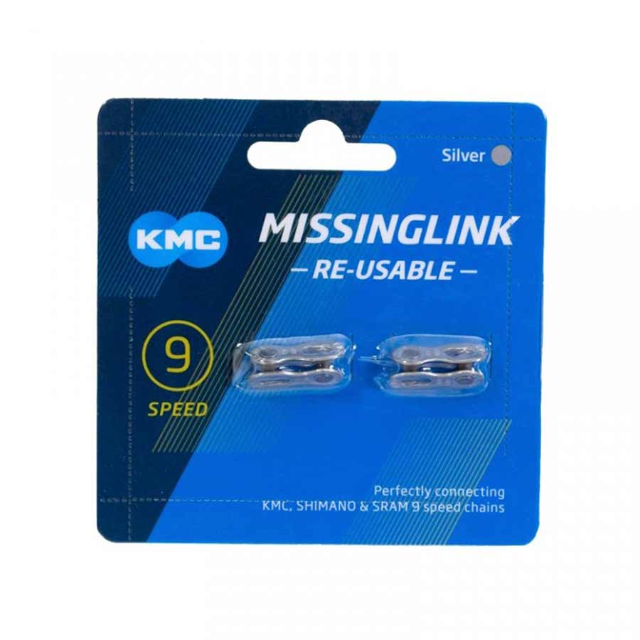 KMC, MissingLink, 6/7/8 Speed, 7.3mm, Reusable, 2pcs