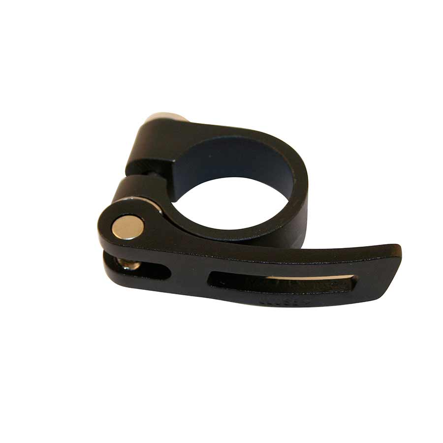 Seatpost clamp with quick release, 31.8mm, Black