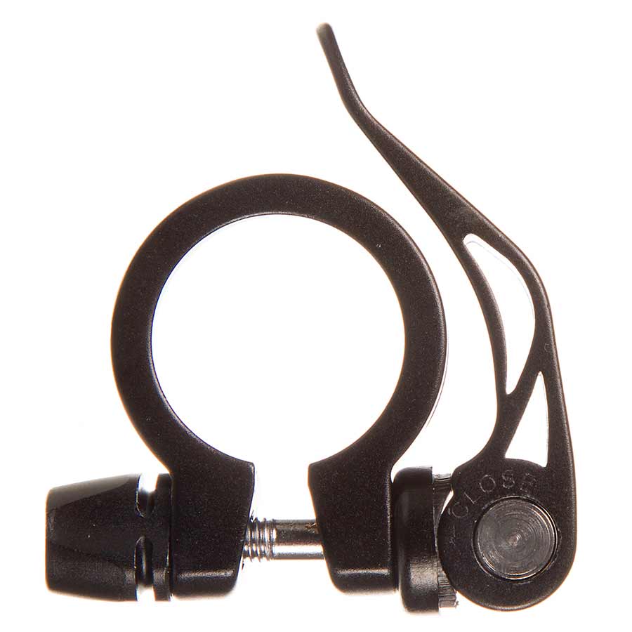 Integrated Skewer, Seatpost Clamp, 28.6mm, Black