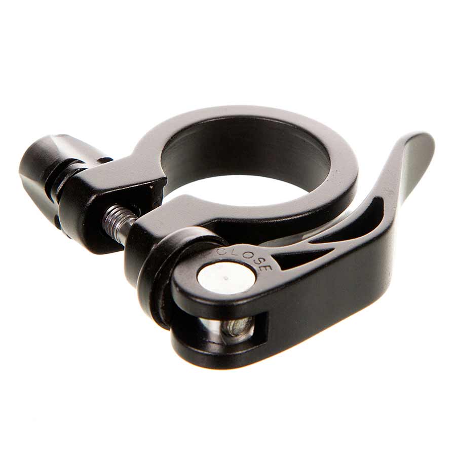 EVO, Integrated Skewer, Seatpost Clamp, 31.8mm, Black