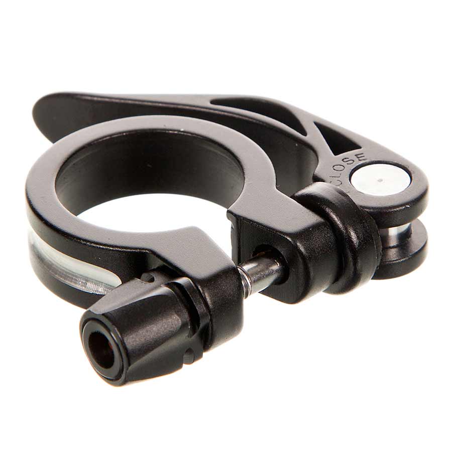 EVO, Integrated Skewer, Seatpost Clamp, 31.8mm, Black