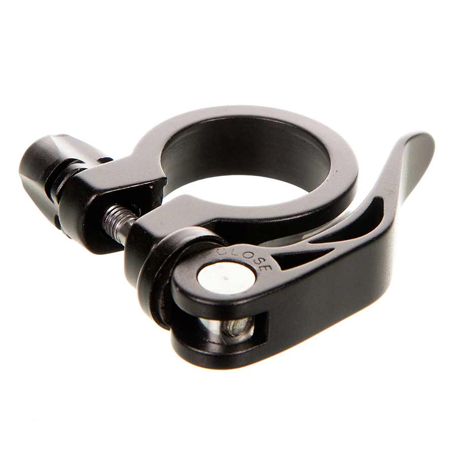 EVO, Integrated Skewer, Seatpost Clamp, 31.8mm, Black