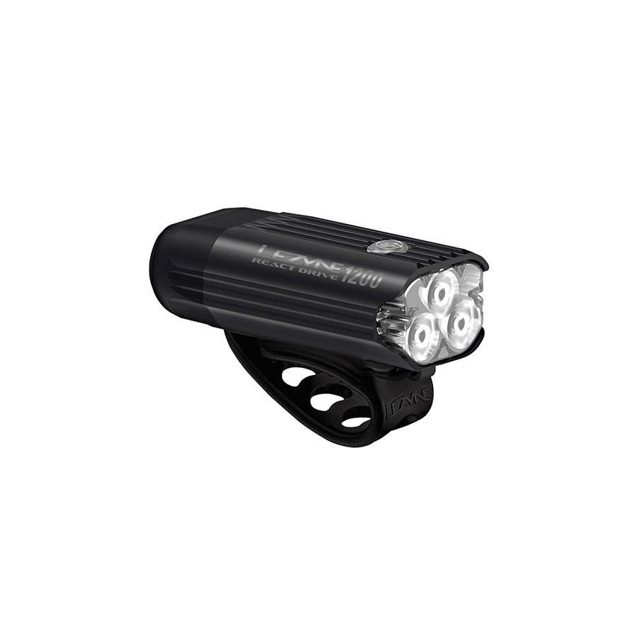 Lezyne, REACT DRIVE FRONT, Light, Front, Black