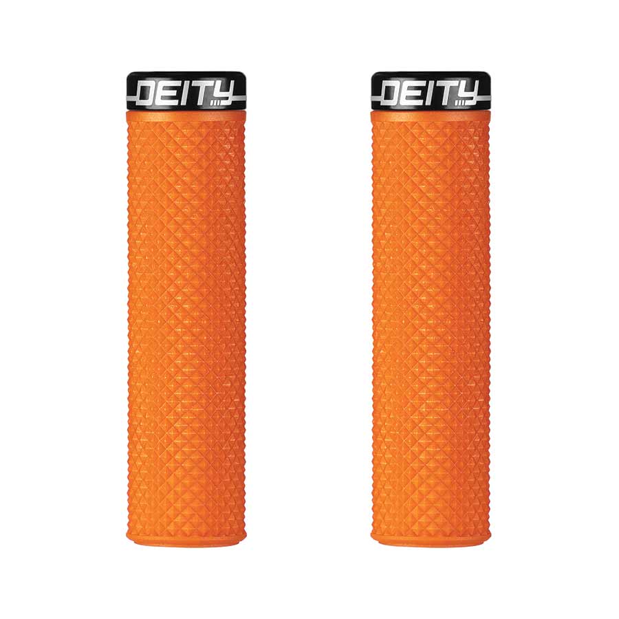 Deity, Supracush, Grips, 133mm, Black, Pair