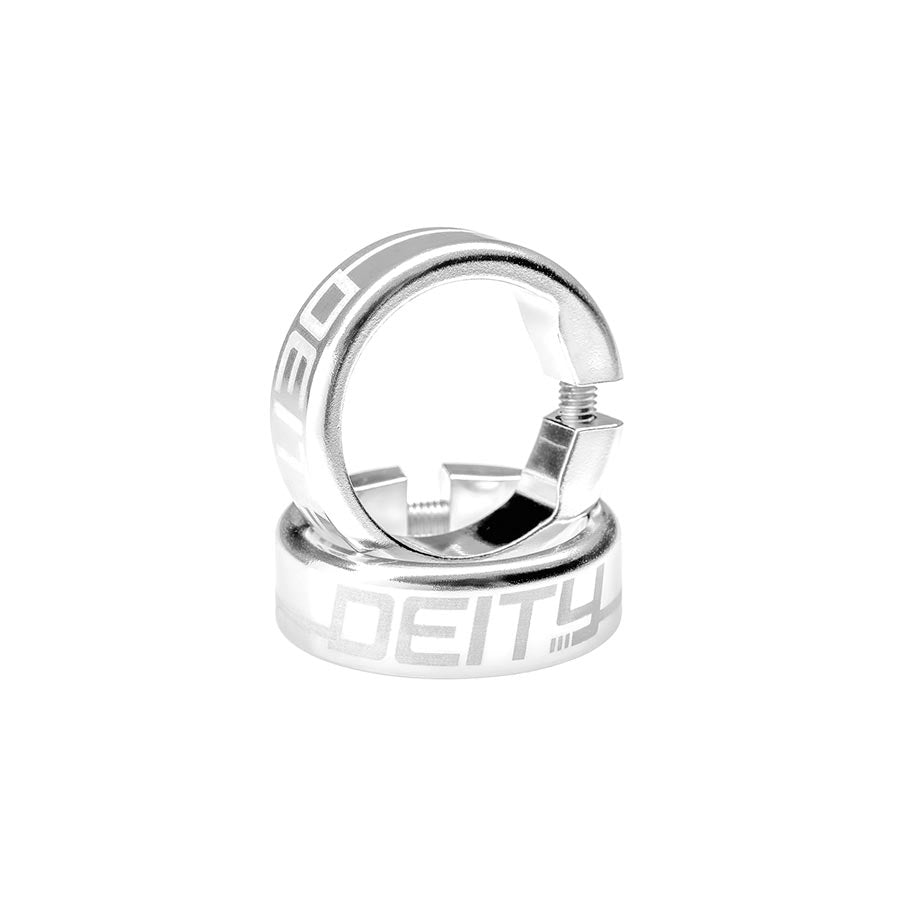 Deity, Grip Clamps, Blue