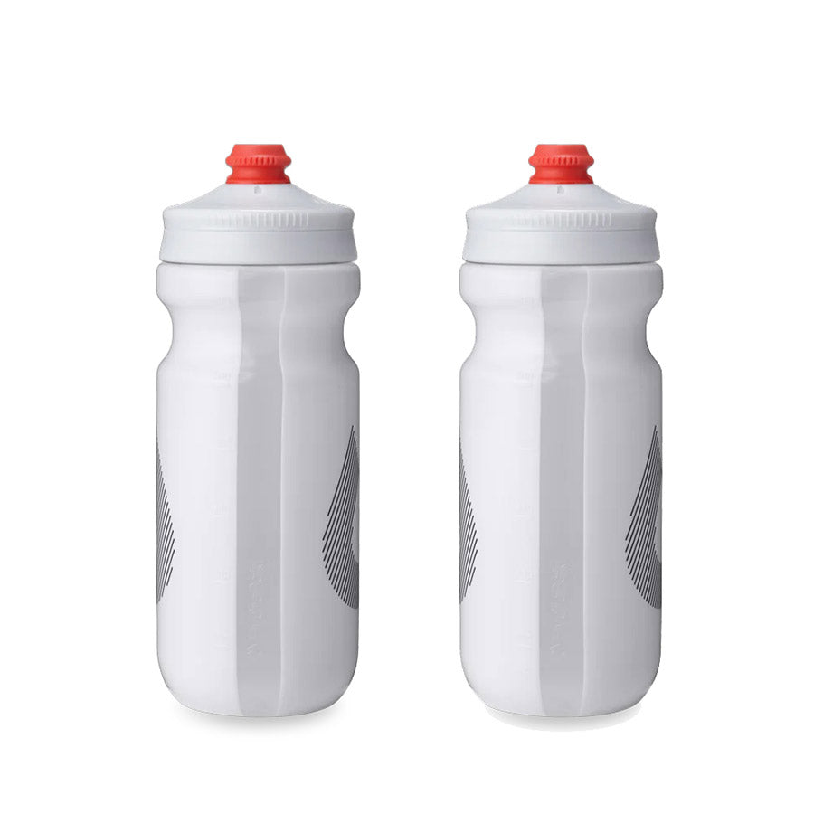 Polar Bottle, Breakaway Surge 2 pack, Water Bottle, 600ml / 20oz, White, Set