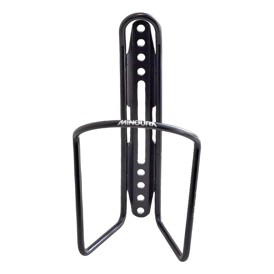 Minoura, SC-100, Bottle Cage, Alloy, 8 mount positions, Titanium
