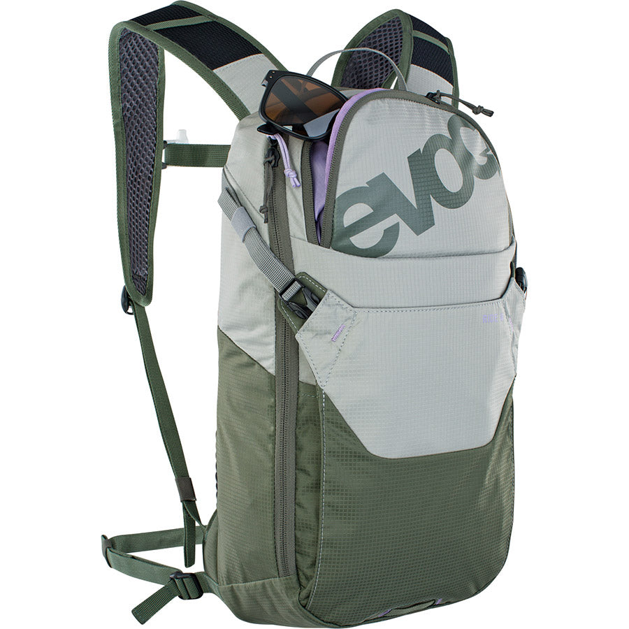 EVOC, Ride 8, Hydration Bag, Volume: 8L, Bladder: Included (2L), Black