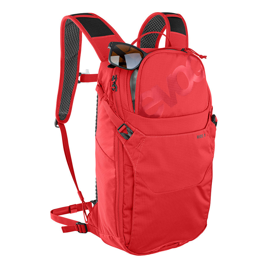 EVOC, Ride 8, Hydration Bag, Volume: 8L, Bladder: Included (2L), Black