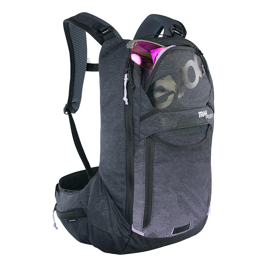 EVOC, Trail Pro SF 12, Protector backpack, 12L, Multicolor, XS