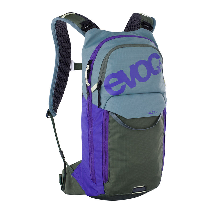 EVOC, Stage 6 + 2L Bladder, Hydration Bag, Volume: 6L, Bladder: Included (2L), Black
